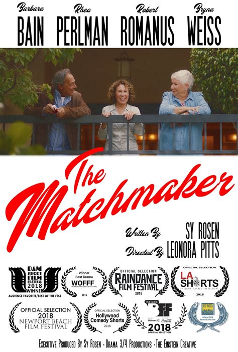 The Matchmaker (2018) — The Movie Database (TMDB).